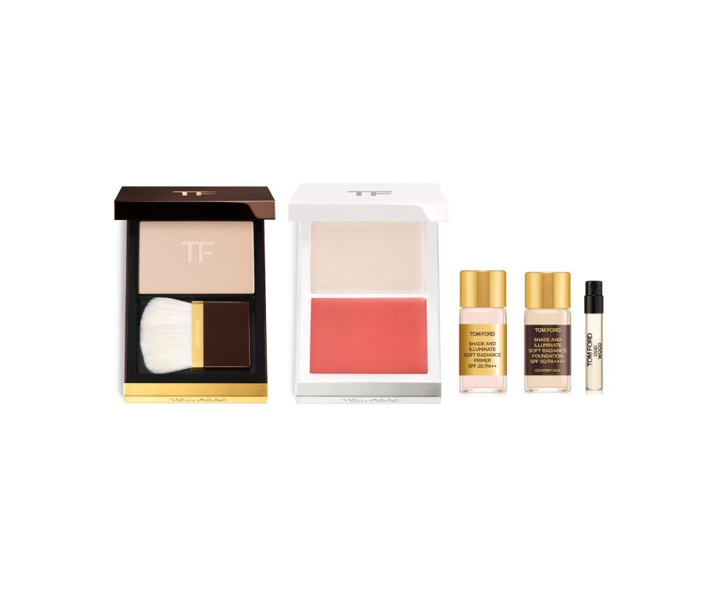 Blurring Powder and Blush Set